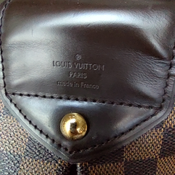 Louis Vuitton Damier Ebene Sistina MM Handbag +LV BOX/DUSTBAG  👜🌟🌟 - Picture 7 of 11